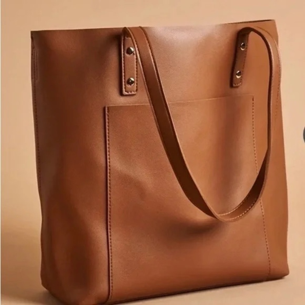 Henny + Lev Vegan Leather Tote Bag